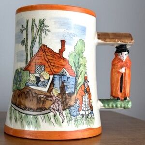 Vintage Arthur Wood Royal Bradwell England There Was An Old Woman Mug